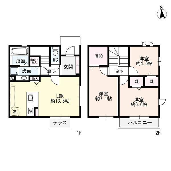  間取り図写真