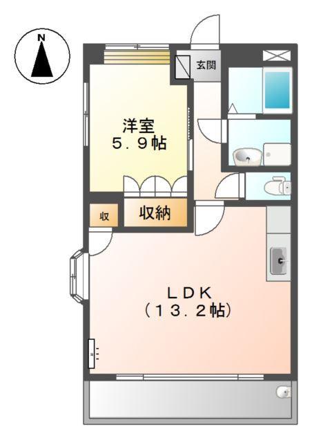 フェアリーガーデン（Fairy Garden） 間取り図画像