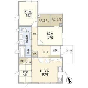 名古屋市西区住宅（1） 間取り図画像
