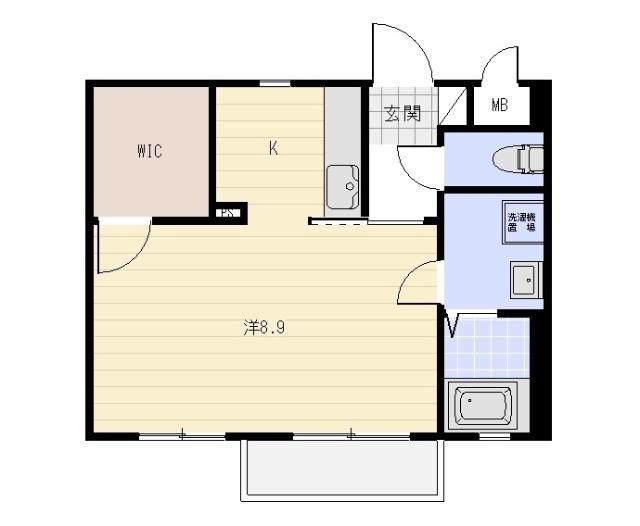 サープラス小牧口Ⅱ（203） 間取り図画像