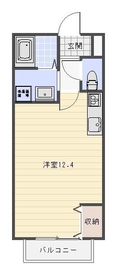 サン・friendsF丹羽（205） 間取り図画像