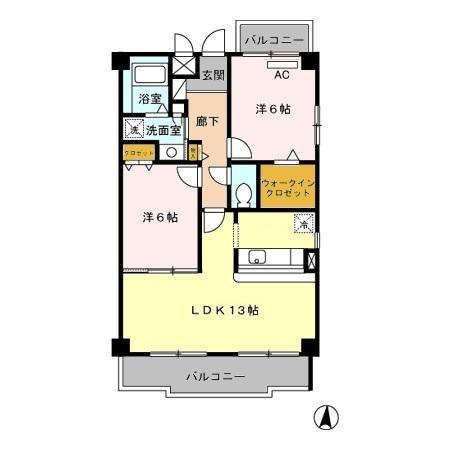 PREMIER YOU（101） 間取り図画像