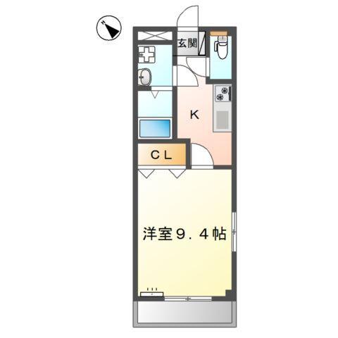 ウイング・ａ 間取り図画像
