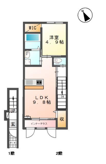  間取り図写真