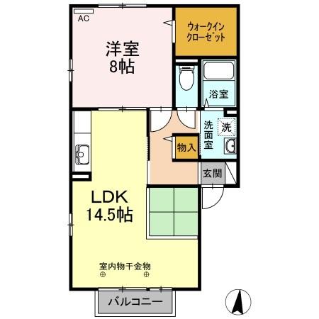 サニーハウス（102） 間取り図画像