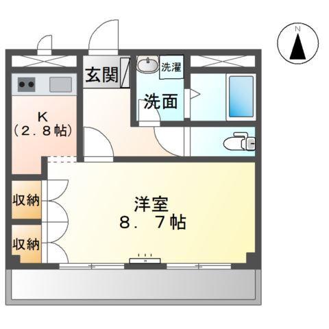 コマキヒルズ・Ｔ（KOMAKI HILLS．T） 間取り図画像