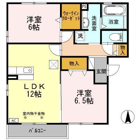 エスペーロ（102） 間取り図画像