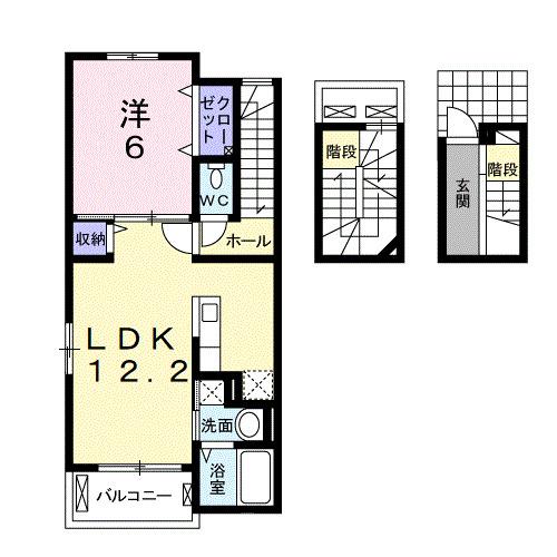 サクラ（303） 間取り図画像