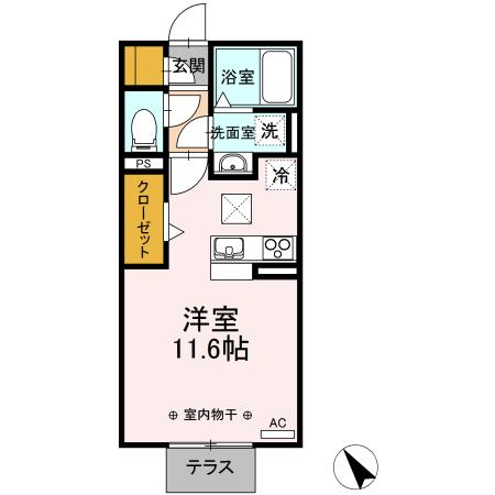 ベスタⅢ（105） 間取り図画像