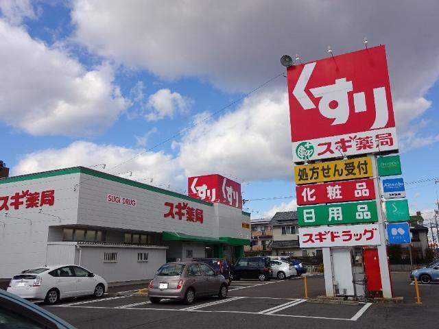 スギ薬局大地店：738m