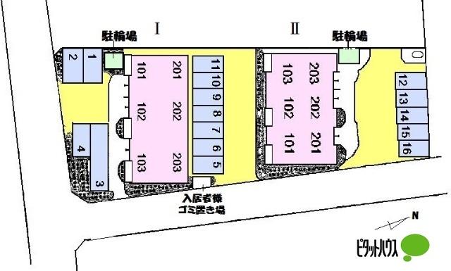 ラポールアネックスⅠ（202） 駐車場