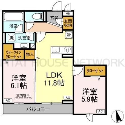 間取り図です