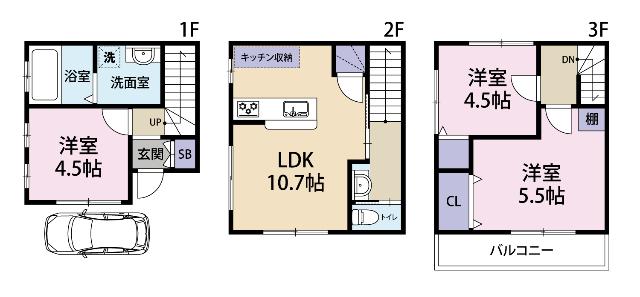 間取り図です