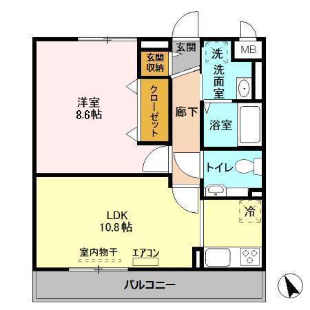 間取り図です