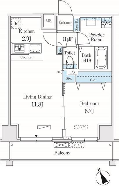 間取り図です