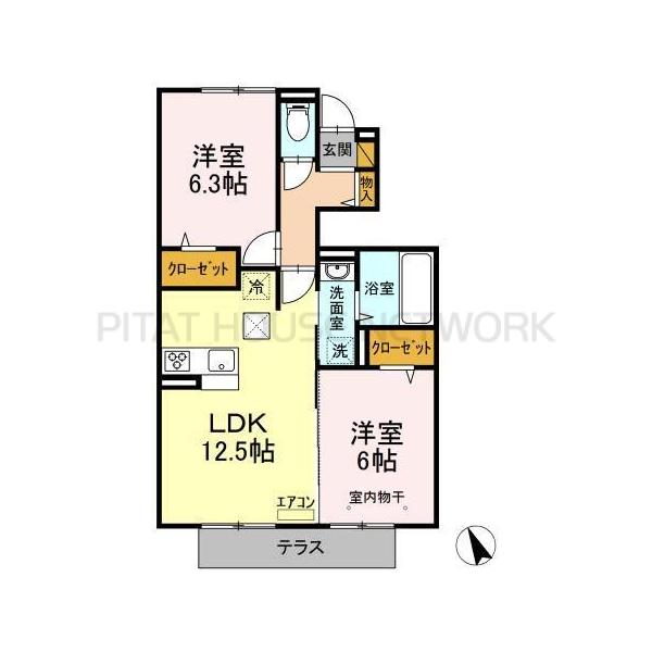 間取り図です