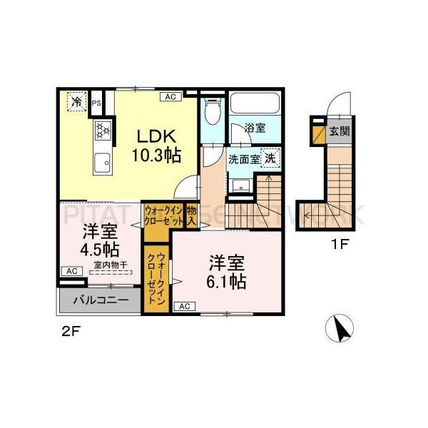 間取り図です