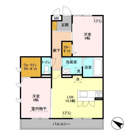 間取り図です