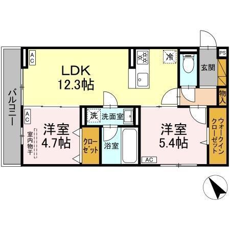 間取り図です