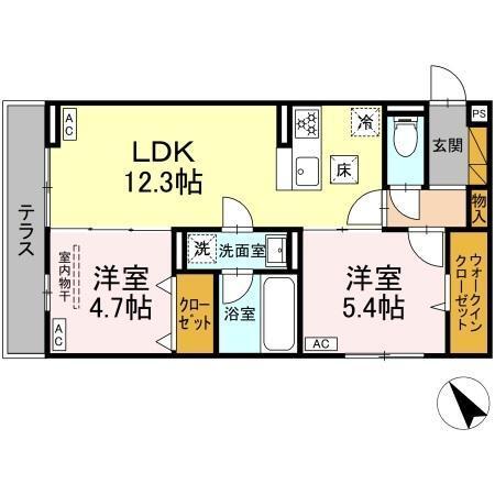 間取り図です