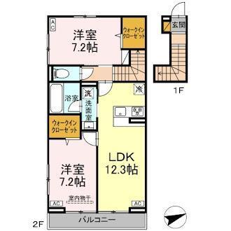 間取り図です