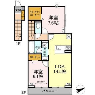 間取り図です