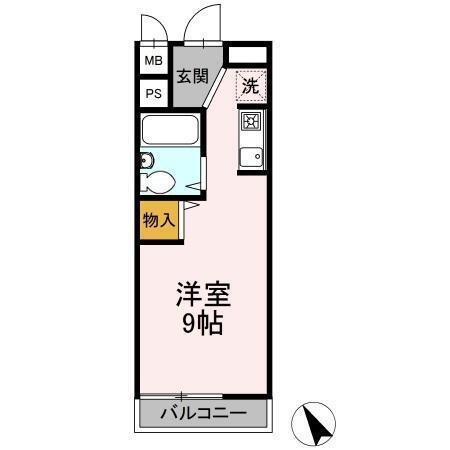 サザンクロスハイム（101） 間取り図画像