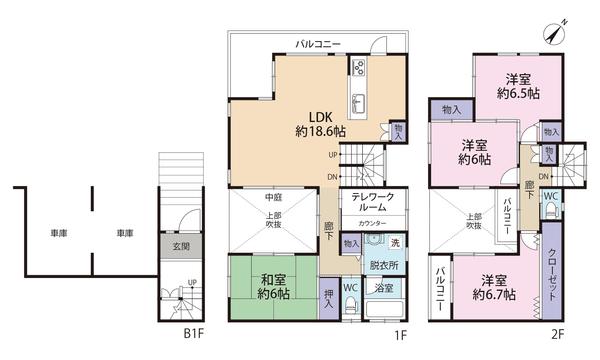 間取図です