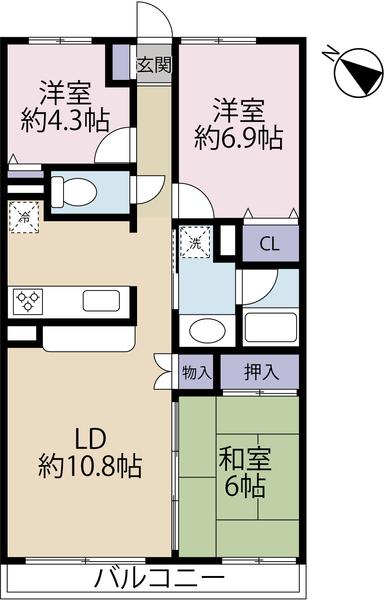 間取り図です