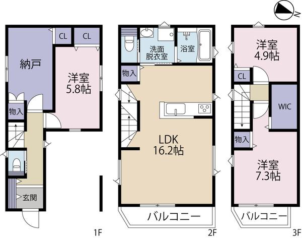 間取図です