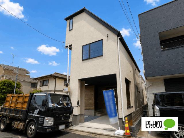 全１棟現場　冬でも足元ポカポカの床暖房 外観