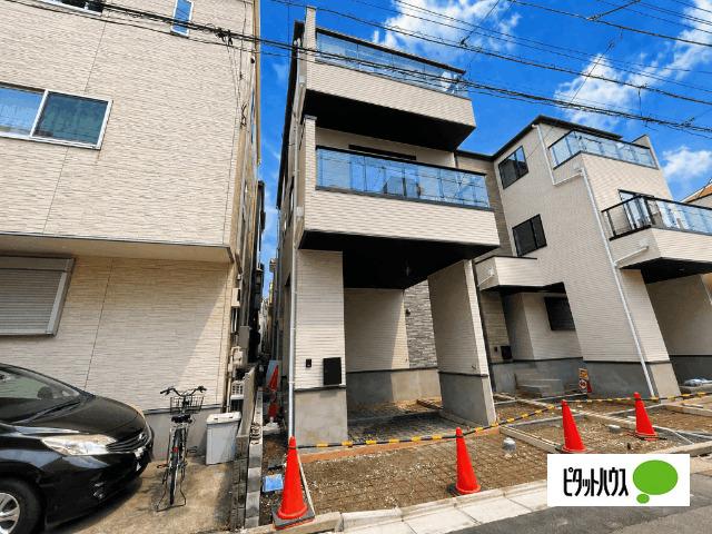 全２棟／１号棟　冬でも足元ポカポカの床暖房 外観