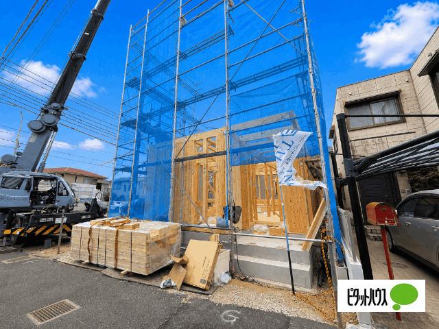 全３棟／Ｂ号棟　利便性重視の設計プラン 外観