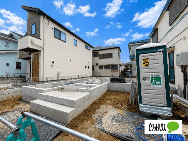 全１棟現場　大容量ファミリークローク付 外観