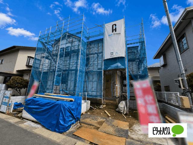全１棟現場　キッチン横に嬉しいパントリー付き 外観