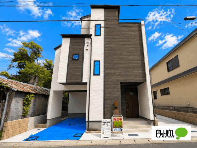 全２棟／Ｂ号棟　ゆとりある前面道路６ｍ 外観