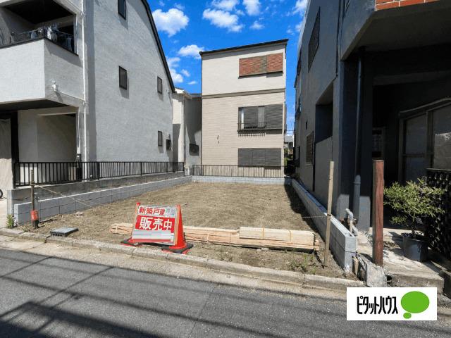全１棟現場　ガス代の節約にもなるエコジョーズ 外観