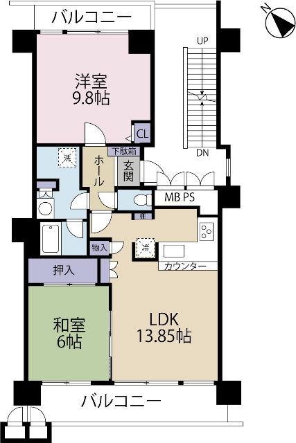 間取り図です