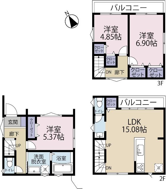 間取図です