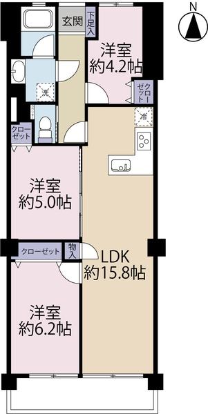 間取図です
