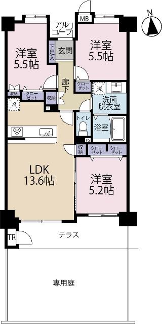 間取り図です