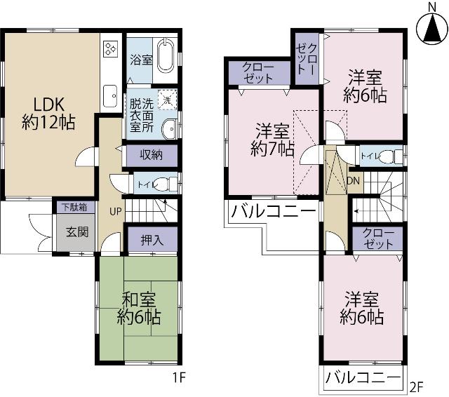 間取図です