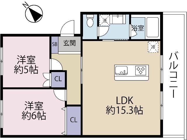 間取り図です
