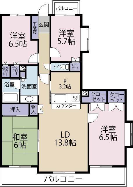 間取り図です