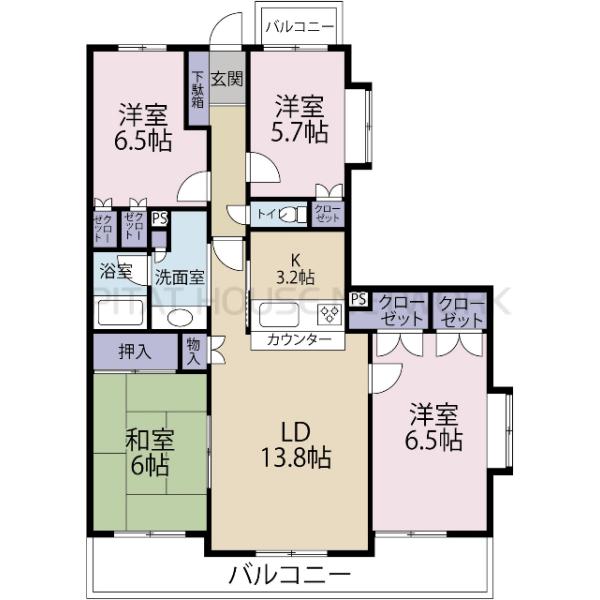 間取り図です