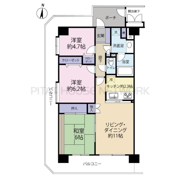 間取り図です