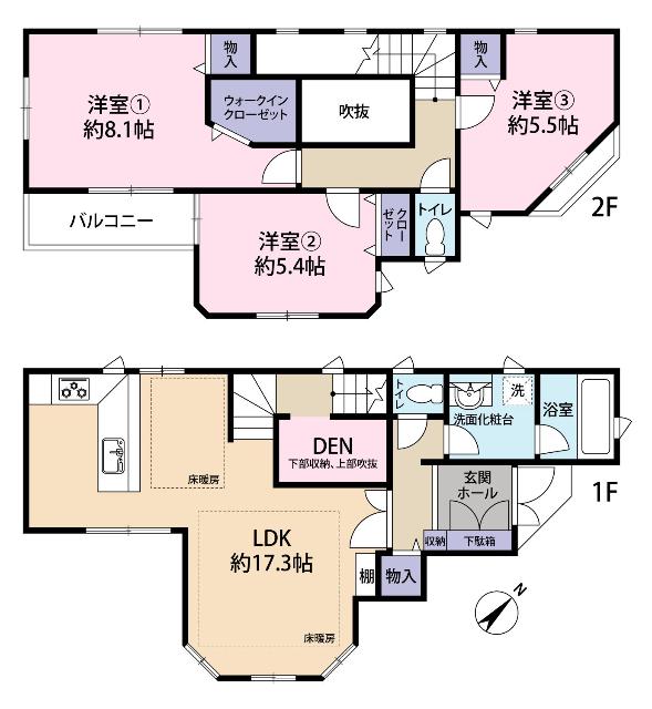 間取図です