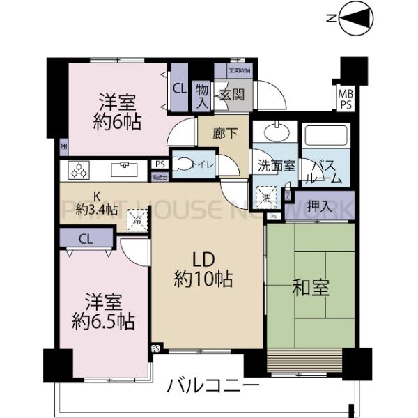 間取図です