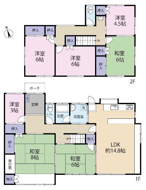 間取図です