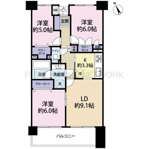 間取り図です